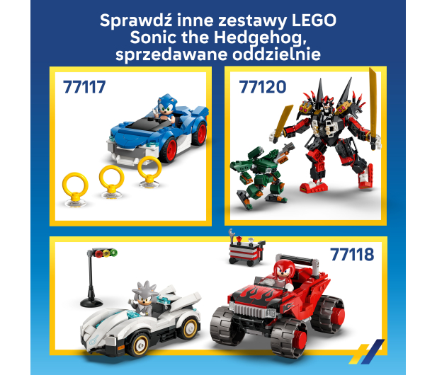 LEGO SONIC 77119 Tails i Tornado-1 - 1547423 - zdjęcie 4